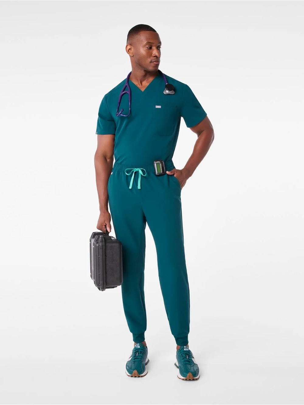 Figs Leon Scrub Top